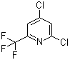 structure of CAS# 39891-02-6, 2,4-二氯-6-(三氟甲基)吡啶