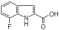 CAS 登录号：399-67-7, 7-氟-1H-吲哚-2-羧酸