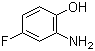 structure of CAS# 399-97-3, 2-氨基-4-氟苯酚