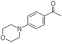 structure of CAS# 39910-98-0, N-(4-Acetylphenyl)morpholine