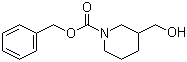 structure of CAS# 39945-51-2, 3-(羟甲基)哌啶-1-羧酸苄酯