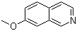 structure of CAS# 39989-39-4, 7-甲氧基异喹啉