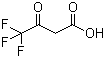 structure of CAS# 400-36-2, 4,4,4-三氟-3-氧代丁酸