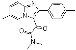 CAS # 400038-68-8, Oxozolpidem, N,N,6-Trimethyl-2-(4-methylphenyl)-alpha-oxoimidazo[1,2-a]pyridine-3-acetamide