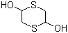 structure of CAS# 40018-26-6, p-Dithiane-2,5-diol
