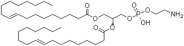 structure of CAS# 4004-05-1, 二油酰基磷脂酰乙醇胺