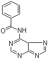 structure of CAS# 4005-49-6, N6-苯甲酰基腺嘌呤