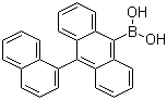 structure of CAS# 400607-46-7, [10-(1-萘基)-9-蒽]硼酸