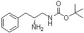 structure of CAS# 400652-57-5, [(2R)-2-氨基-3-苯基丙基]氨基甲酸叔丁酯