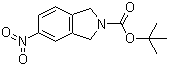structure of CAS# 400727-63-1, 5-硝基-2-(叔丁氧羰基)异吲哚啉