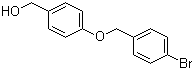 structure of CAS# 400825-71-0, 4-[(4-溴苯基)甲氧基]苄醇