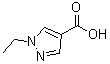 structure of CAS# 400858-54-0, 1-乙基-1H-吡唑-4-羧酸