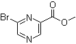 structure of CAS# 40155-34-8, 6-溴-2-吡嗪甲酸甲酯