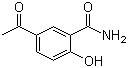 structure of CAS# 40187-51-7, 5-Acetylsalicylamide
