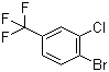 structure of CAS# 402-04-0, 4-溴-3-氯三氟甲苯
