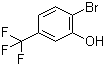 structure of CAS# 402-05-1, 2-溴-5-三氟甲基苯酚