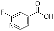 2-Fluoroisonicotinic acid molecular structure (CAS 402-65-3)
