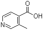 structure of CAS# 4021-12-9, 3-甲基-4-吡啶羧酸
