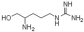 CAS # 40217-08-1, (4-Amino-5-hydroxypentyl)guanidine