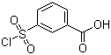 structure of CAS# 4025-64-3, 3-氯磺酰基苯甲酸