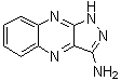 structure of CAS# 40254-90-8, 1H-吡唑并[3,4-b]喹喔啉-3-胺