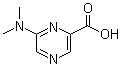 CAS 登录号：40262-53-1, 6-(二甲基氨基)吡嗪羧酸