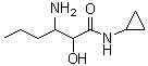 CAS # 402958-32-1, 3-Amino-N-cyclopropyl-2-hydroxyhexanamide