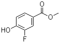 structure of CAS# 403-01-0, 3-氟-4-羟基苯甲酸甲酯