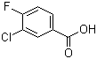 CAS # 403-16-7, 3-Chloro-4-fluorobenzoic acid