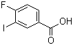 structure of CAS# 403-18-9, 3-Iodo-4-fluorobenzoic acid