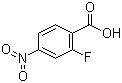 CAS # 403-24-7, 2-Fluoro-4-nitrobenzoic acid