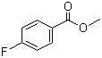 对氟苯甲酸甲酯分子结构 (CAS 403-33-8)