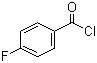structure of CAS# 403-43-0, 4-Fluorobenzoyl chloride