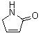 structure of CAS# 4031-15-6, 1,5-Dihydro-2H-pyrrol-2-one