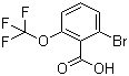 structure of CAS# 403646-46-8, 2-溴-6-(三氟甲氧基)苯甲酸