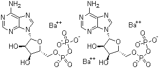 CAS 登录号：40436-88-2, 腺苷-5'-二磷酸钡盐