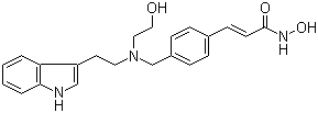 Dacinostat molecular structure (CAS 404951-53-7)