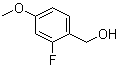 structure of CAS# 405-09-4, 2-氟-4-甲氧基苄醇