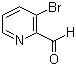 3-溴吡啶-2-甲醛分子结构 (CAS 405174-97-2)