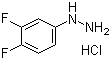 structure of CAS# 40594-37-4, 3,4-二氟苯肼盐酸盐