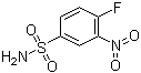 structure of CAS# 406233-31-6, 4-Fluoro-3-nitrobenzenesulfonamide