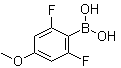 CAS 登录号：406482-20-0, (2,6-二氟-4-甲氧基苯基)硼酸