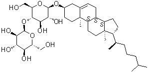 CAS # 40653-09-6, Cholesteryl beta-maltoside, (3beta)-Cholest-5-en-3-yl 4-O-alpha-D-glucopyranosyl-beta-D-glucopyranoside