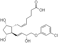 CAS 登录号：40665-92-7, 氯前列醇