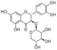 CAS # 40672-47-7, Taxifolin 3-O-beta-D-xylopyranoside, Taxifolin 3-O-beta-xylopyranoside