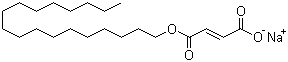 structure of CAS# 4070-80-8, 硬脂富马酸钠