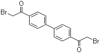 structure of CAS# 4072-67-7, 4,4'-二(2-溴乙酰基)联苯