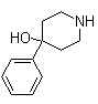 CAS # 40807-61-2, 4-Hydroxy-4-phenylpiperidine, 4-Phenyl-4-piperidinol, NSC 71658