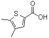 structure of CAS# 40808-24-0, 4,5-Dimethylthiophene-2-carboxylic acid