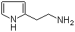1H-Pyrrole-2-ethanamine molecular structure (CAS 40808-62-6)